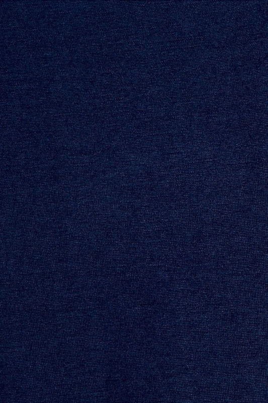 PULL CACHEMIRE-SOIE COL ROULE NAVY 51894 NAVY