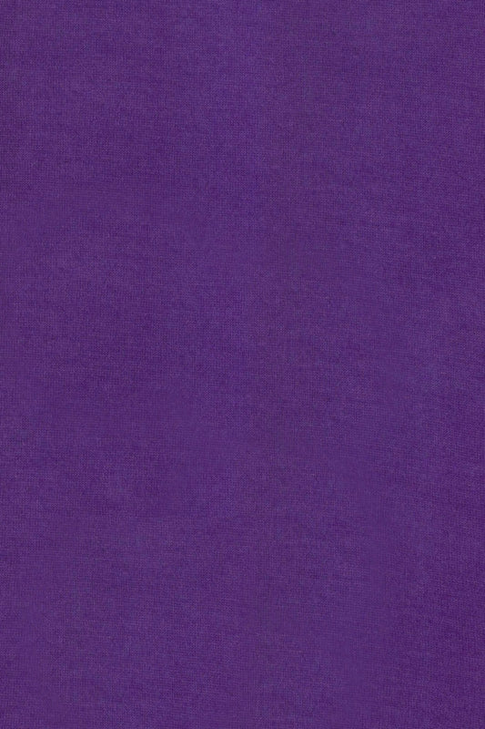 PULL CACHEMIRE-SOIE COL ROULE PURPLE 50802 PURPLE