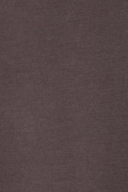 PULL CACHEMIRE-SOIE COL V BROWN 1638 BROWN