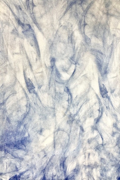 PULL CACHEMIRE-SOIE IMPRIME 34052 NIGHT BLUE VAR 34052 NIGHT BLUE