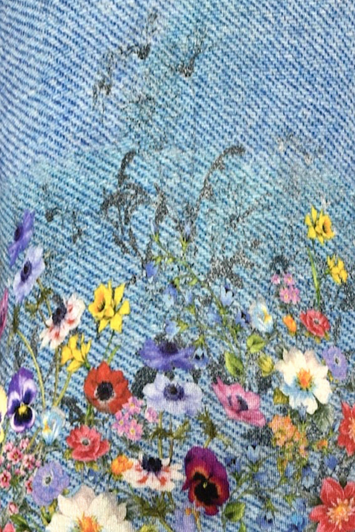 PULL CACHEMIRE-SOIE IMPRIME JEANS VAR1 JEANS