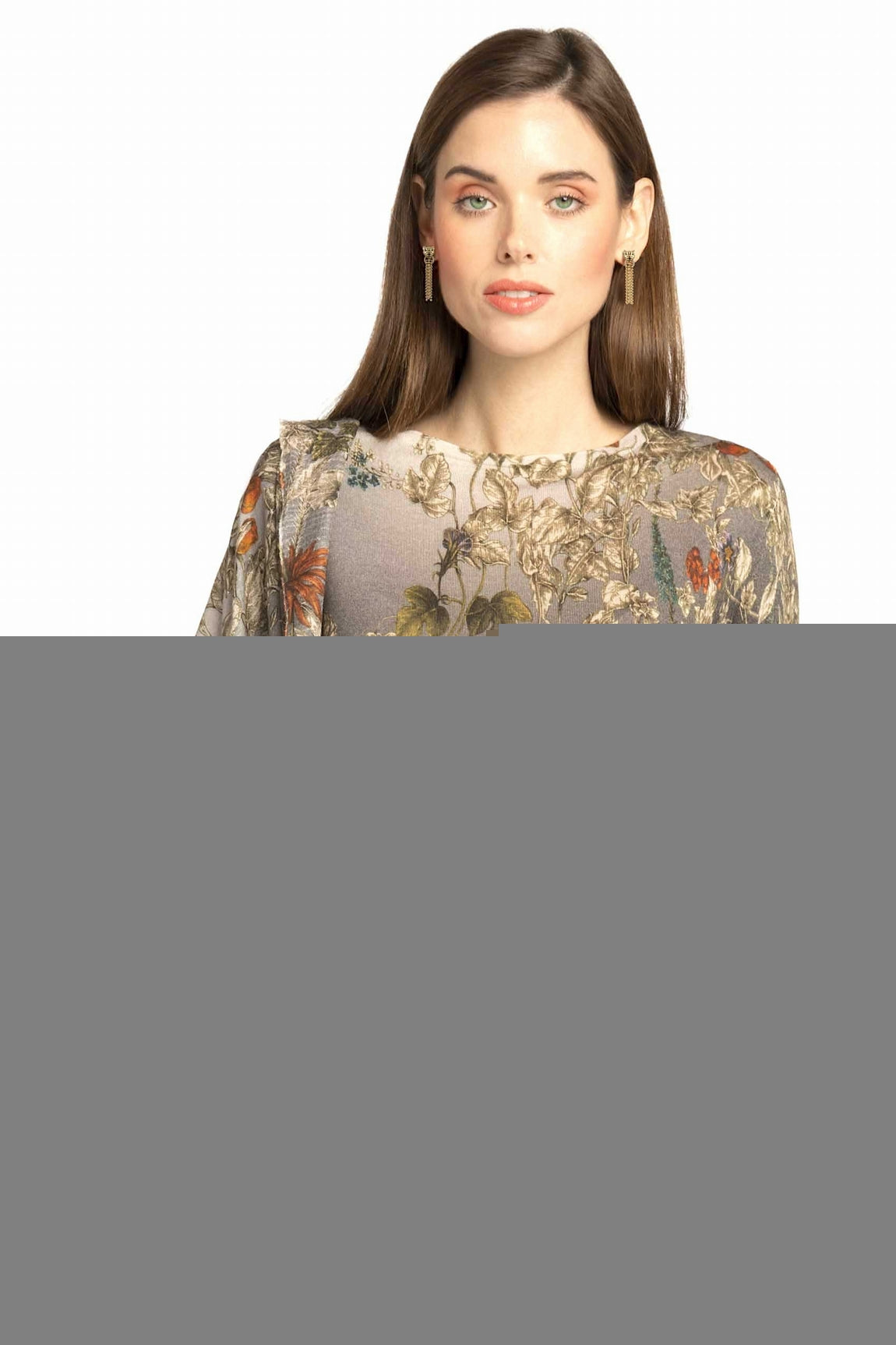 PULL CACHEMIRE-SOIE IMPRIME VAR.1