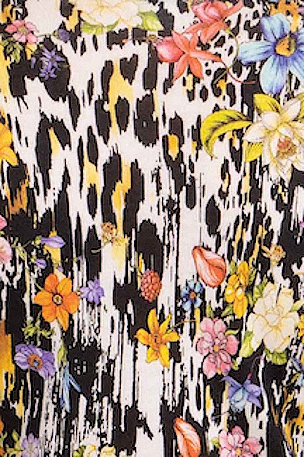 PULL CACHEMIRE-SOIE IMPRIMÉ VAR. 1