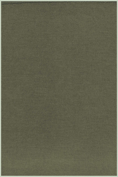 PULL CACHEMIRE-SOIE UNI COL U KAKI 34754 KAKI