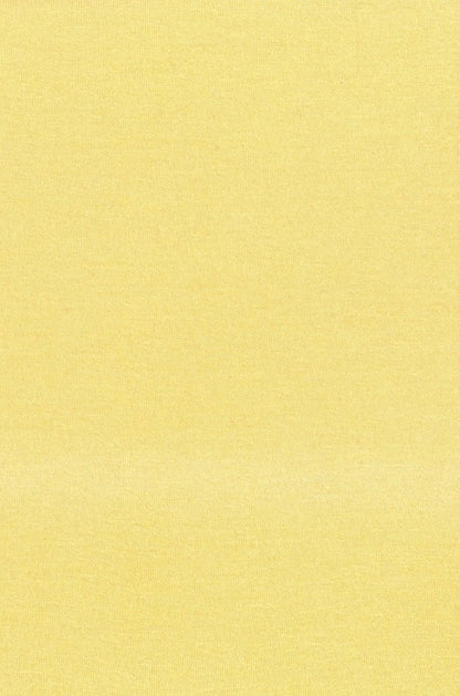 PULL CACHEMIRE-SOIE UNI COL U YELLOW 53334 YELLOW