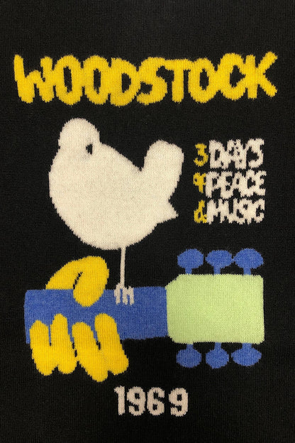 PULL CACHEMIRE WOODSTOCK BLACK 8010 BLACK