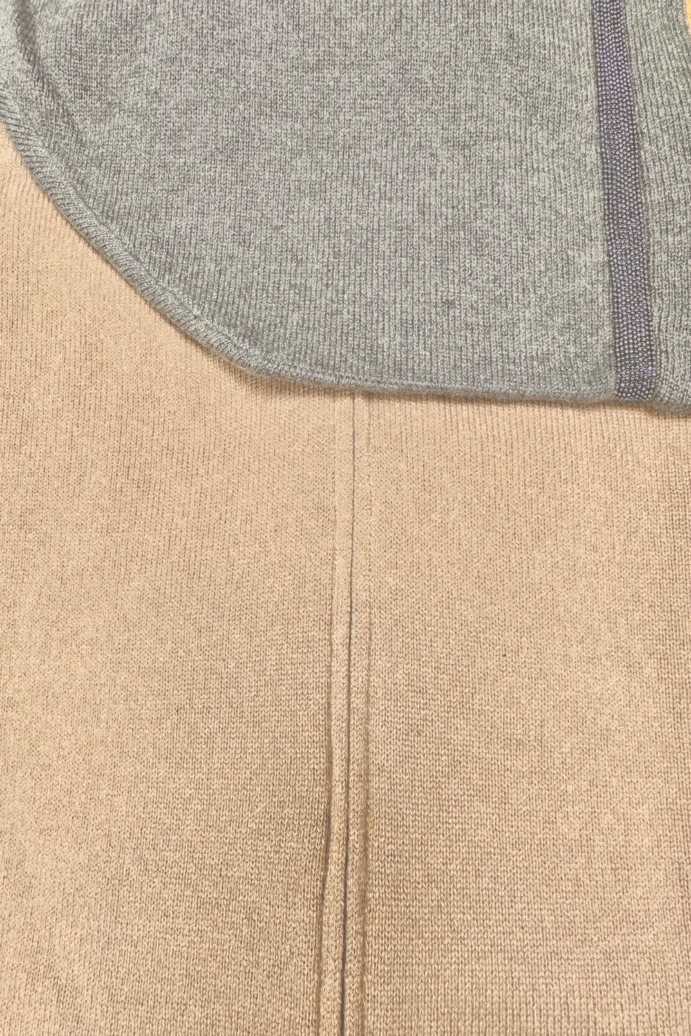 PULL CACHEMIRE ZIPPE À CAPUCHE 2G03-50394 TAUPE GR 2G03-50394 TAUPE GR