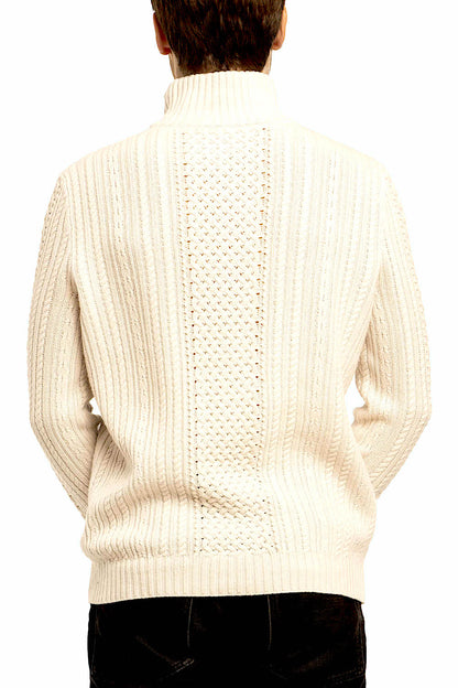 PULL COL CAMIONNEUR CACHEMIRE LT CAMEL