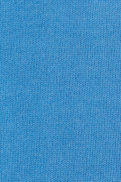 PULL COL ROND À TORSADES BLUE 200368 BLUE