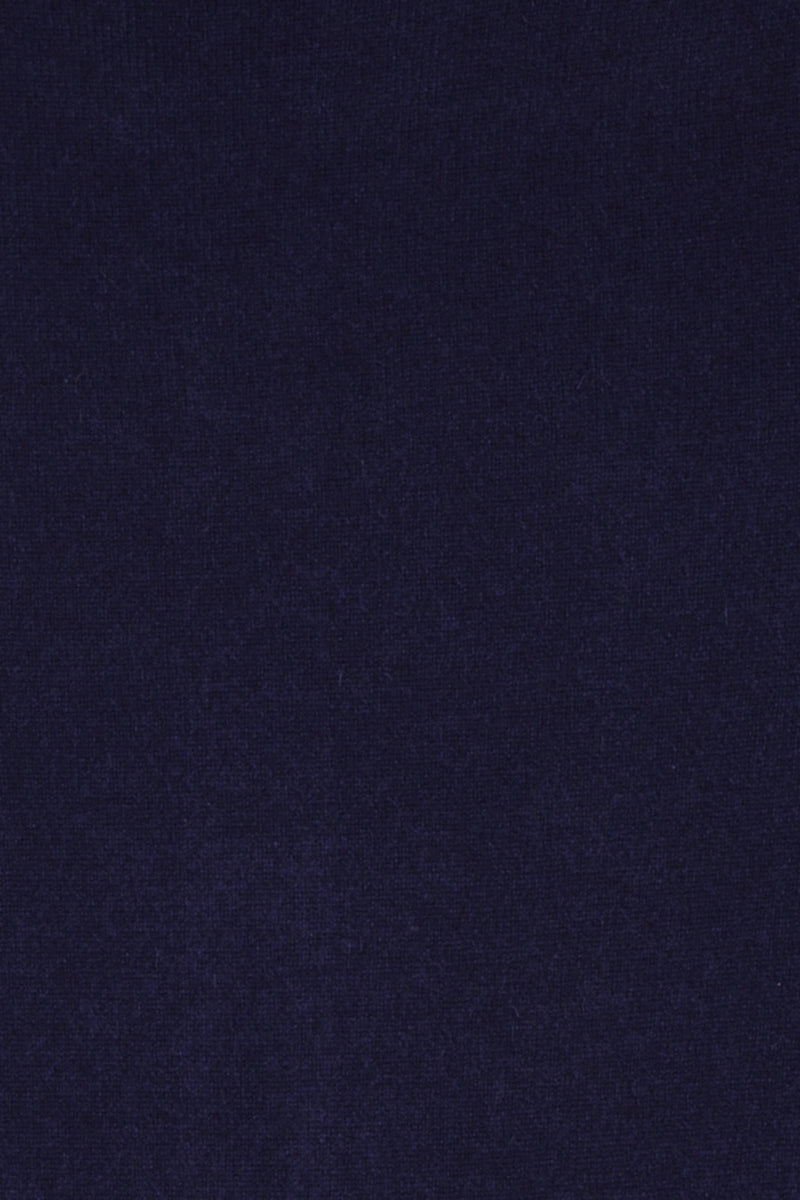 PULL COL ROND À TORSADES DK PURP. BLUE 2A62 DK PURP. BLUE