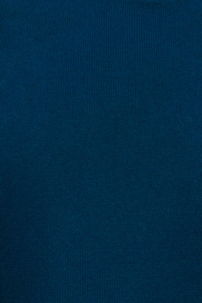 PULL COL ROND À TORSADES TEAL 25291 TEAL