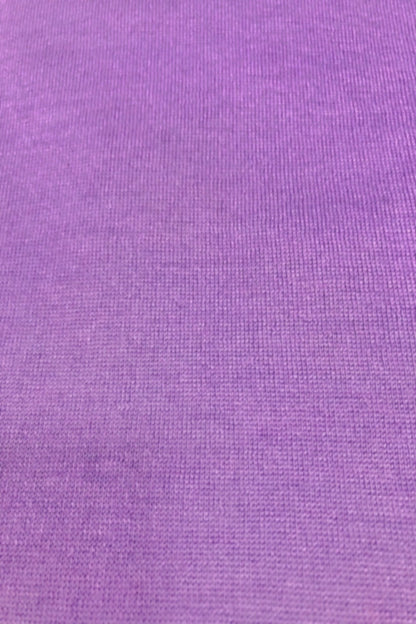 PULL COL ROND CACHEM-SOIE UNI PURPLE 56225 PURPLE