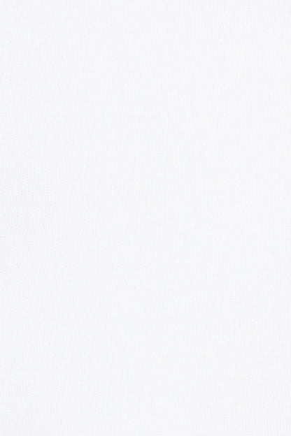 PULL COL ROND CACHEM-SOIE UNI WHITE 8001 WHITE