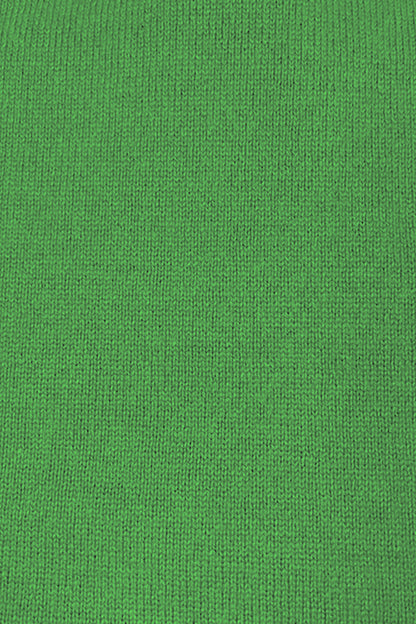 PULL COL ROND CACHEMIRE 2-FILS GREEN 22569 GREEN