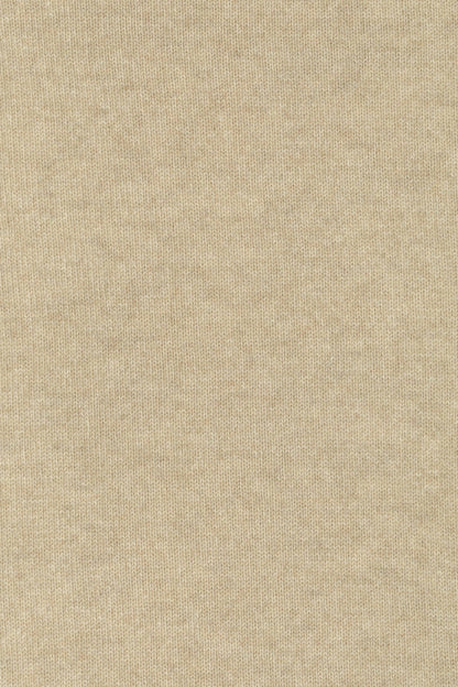 PULL COL ROND CACHEMIRE BEIGE 48 BEIGE