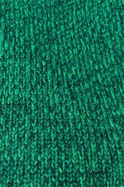 PULL COL ROND CHINÉ 4-FILS VAR.E GREEN VAR.E GREEN