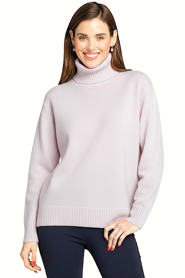PULL COL ROULÉ CACHEMIRE LT PINK 5035121 LT PINK