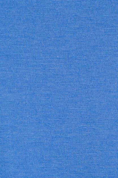 PULL COL ROULÉ FIN UNI BLUE 52449 BLUE