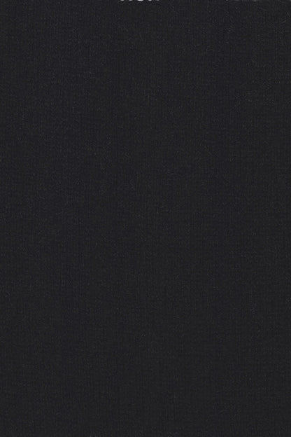 PULL DROIT COL V CACHEMIRE BLACK 8010 BLACK