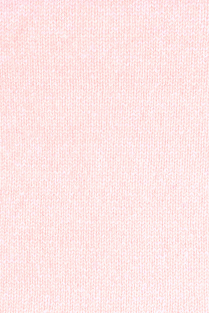 PULL DROIT COL V CACHEMIRE POWDER PINK 1NA4 POWDER PINK