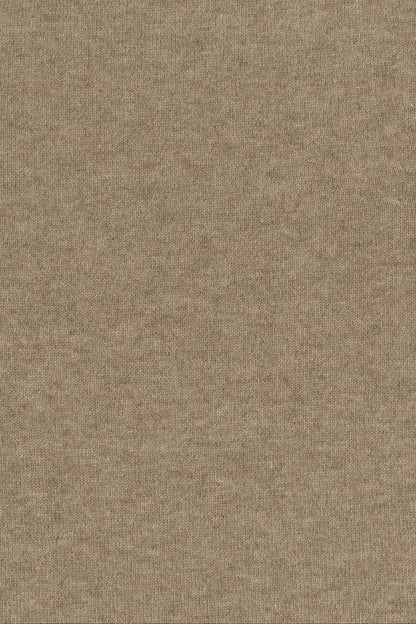 PULL DROIT COL V CACHEMIRE TAUPE 8073 TAUPE