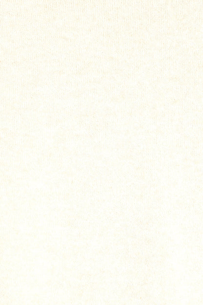 PULL DROIT COL V CACHEMIRE WHITE 8001 WHITE
