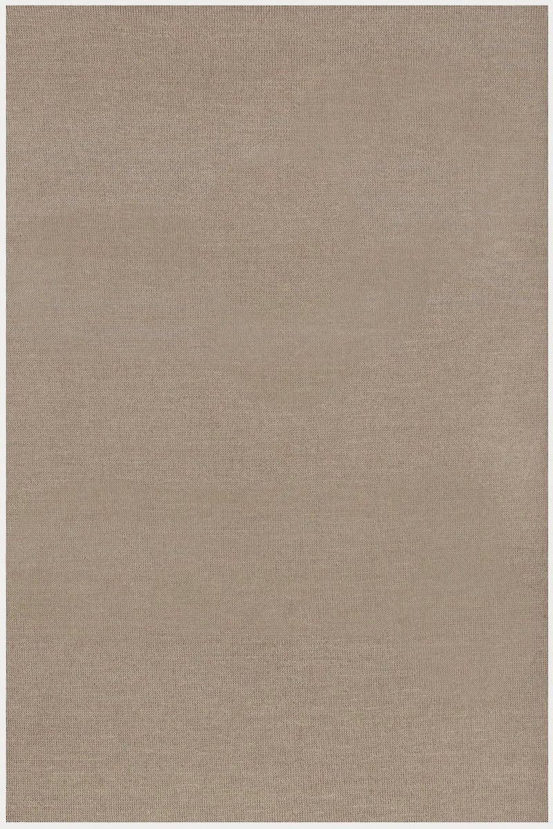 PULL FIN CACHEM-SOIE COL ROND CHESTNUT M629 CHESTNUT