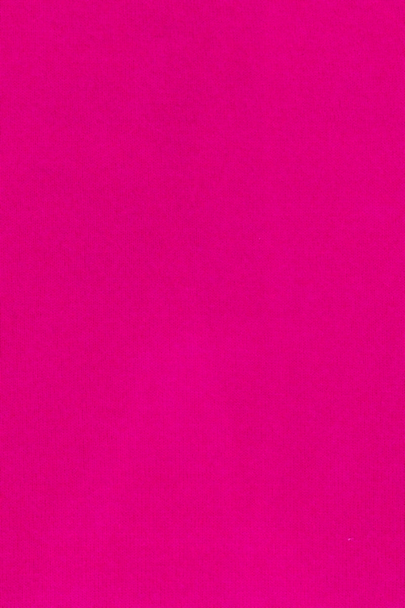 PULL FIN CACHEM-SOIE COL ROND FUCHSIA 4272 FUCHSIA