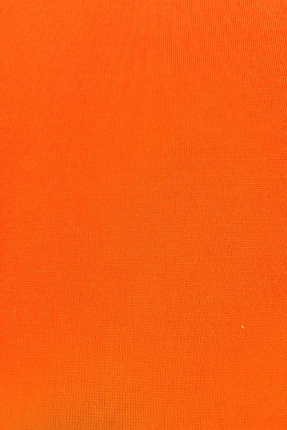 PULL FIN CACHEM-SOIE COL ROND ORANGE 55066 ORANGE