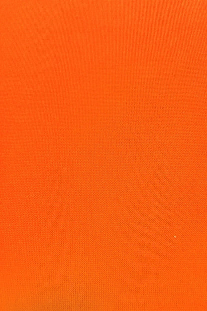 PULL FIN CACHEM-SOIE COL ROND ORANGE 55066 ORANGE