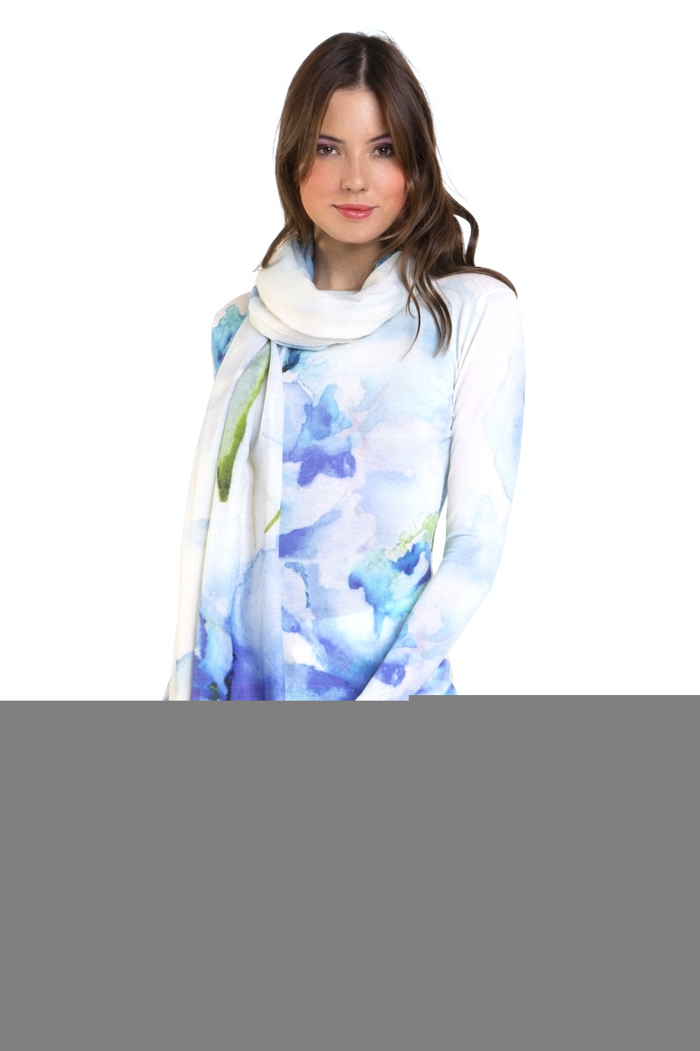 PULL IMPRIME CACHEMIRE-SOIE VAR.1