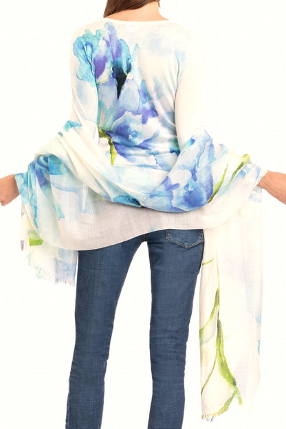 PULL IMPRIME CACHEMIRE-SOIE VAR.1