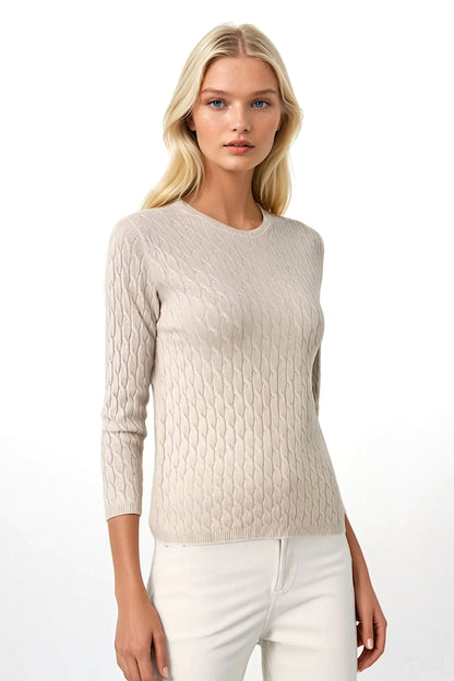 RAS DE COU À TORSADES CREAM 20605 CREAM