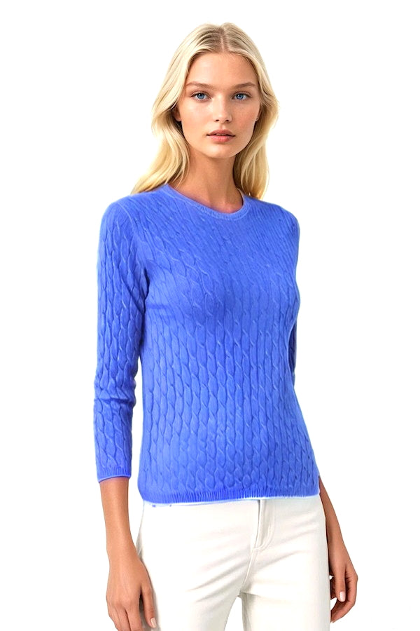 RAS DE COU À TORSADES ROYAL BLUE 53630 ROYAL BLUE