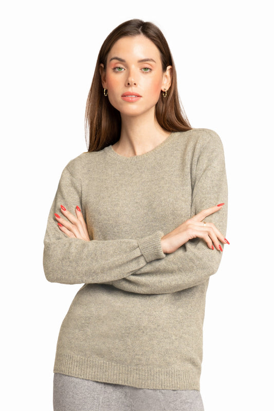 RAS DE COU AMPLE 2-FILS CACHEM BEIGE