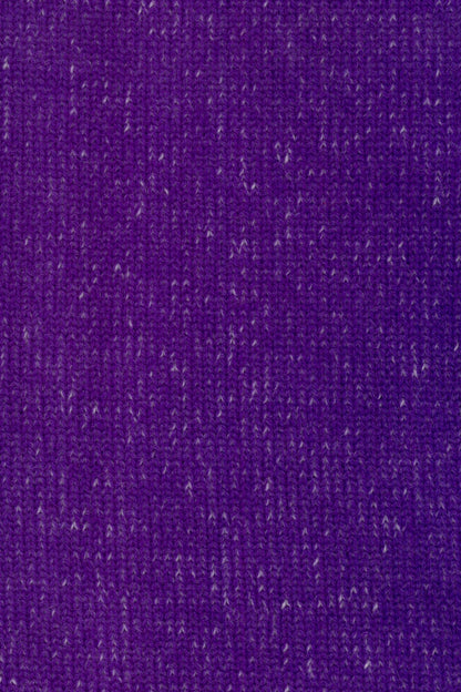 RAS DE COU VANISÉ CACHEMIRE PURPLE-WHITE 55846 PURPLE-WHITE