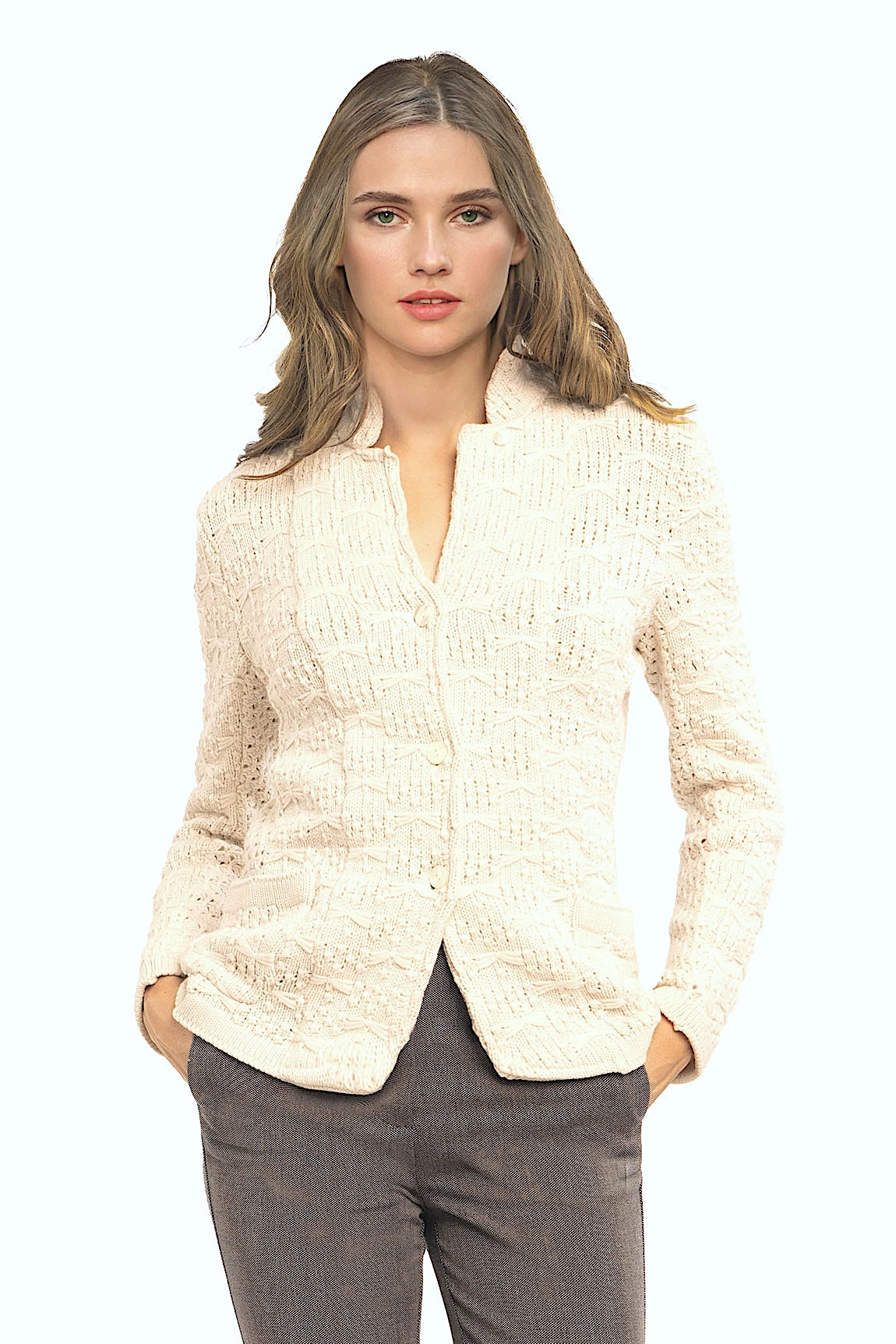 VESTE CACHEM. POINT LIBELLULE WHITE