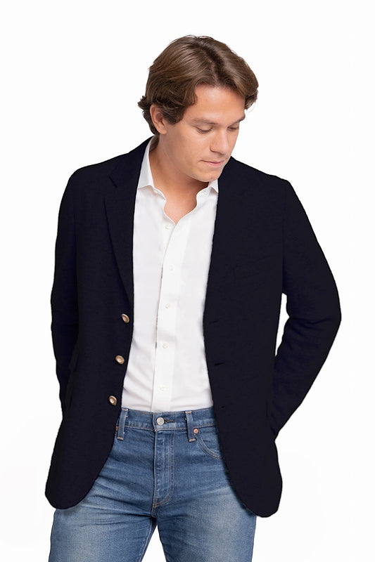 VESTE CACHEMIRE BLACK