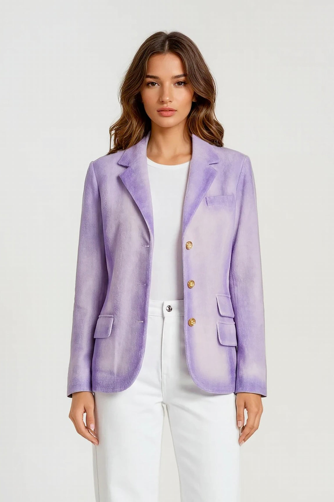 VESTE CACHEMIRE LILAC LILAC