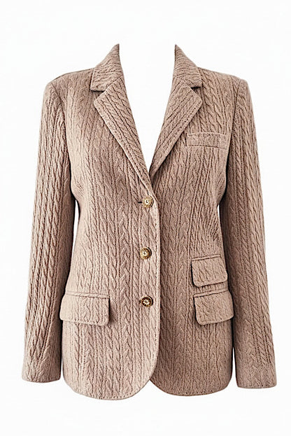 VESTE CACHEMIRE TAUPE 25890 TAUPE