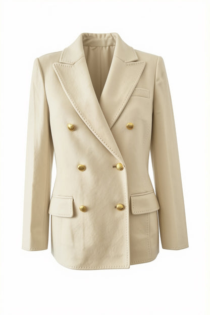 VESTE CROISÉE TISSU DOUBLE OFF WHITE 100 OFF WHITE